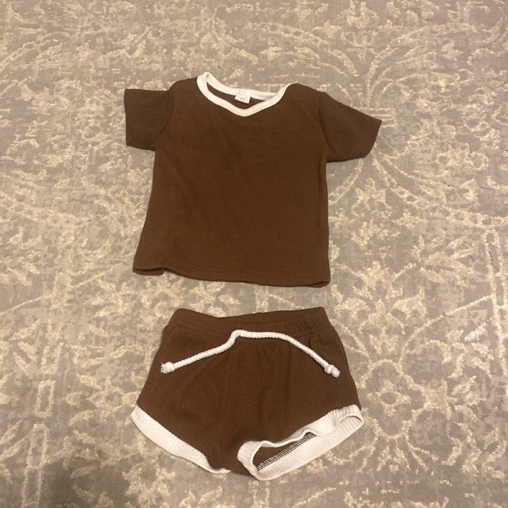 Elijar Ribbed Set 9-12 months